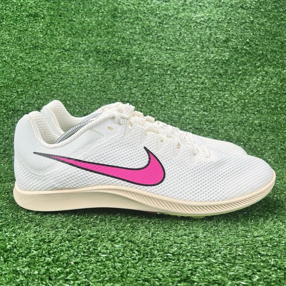 Nike Zoom Rival Track Field Distance Men's 12.5 Cleats w/ Spikes Pink DC8725-101 - Picture 3 of 17